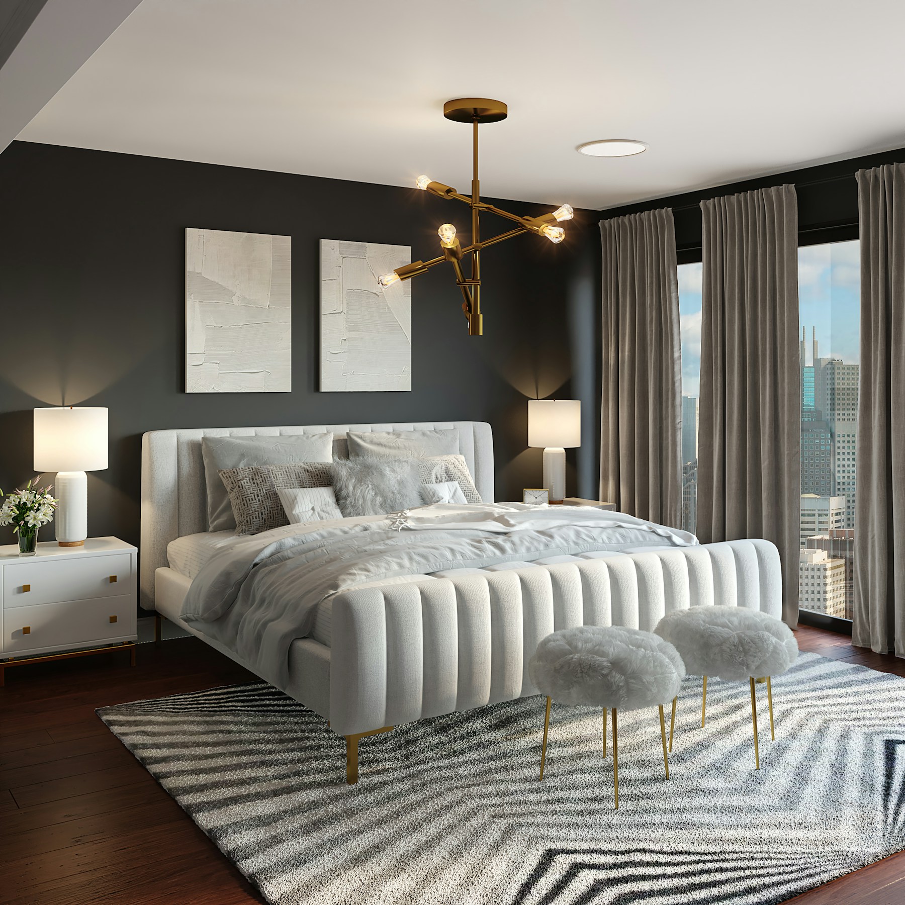 Quiet luxury lounge